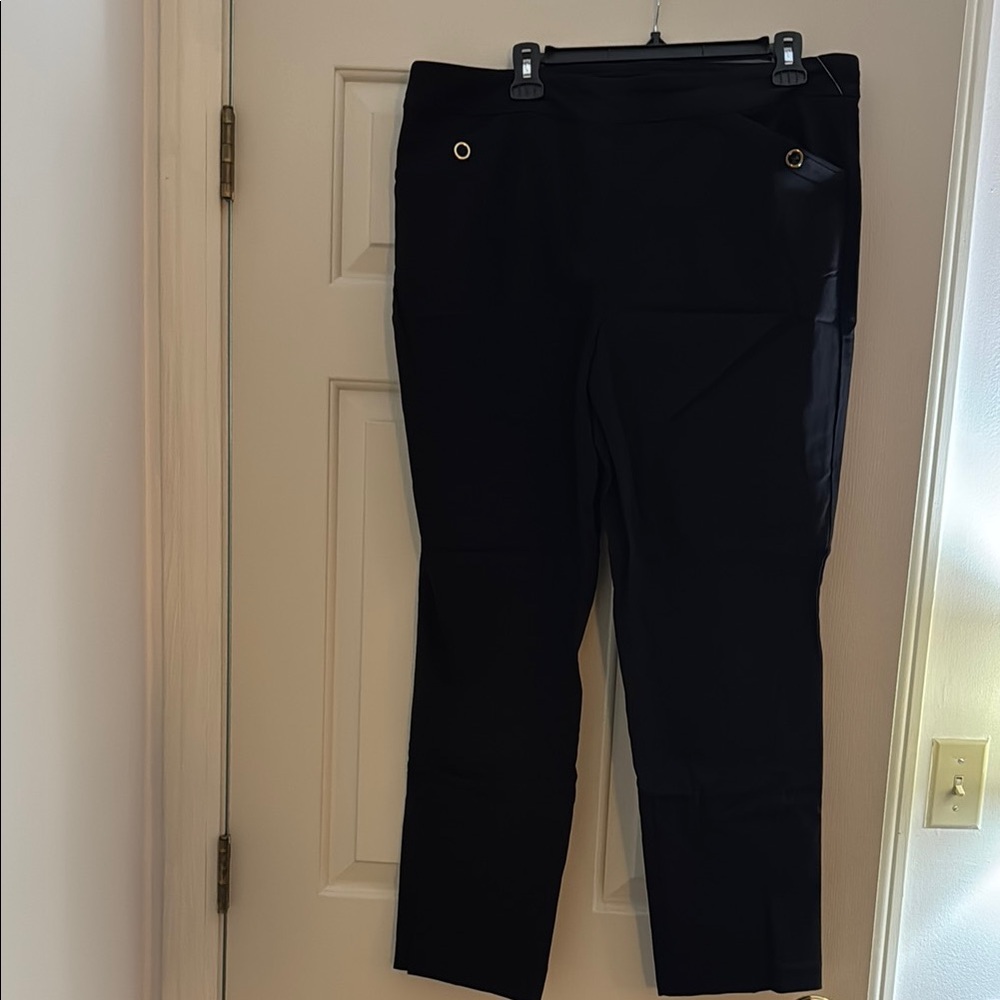 Brand Black Straight Leg Pants